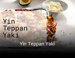 Yin Teppan Yaki reserva de mesa