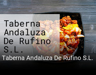 Taberna Andaluza De Rufino S.L. reserva de mesa