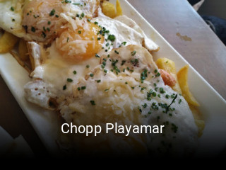 Chopp Playamar reservar mesa