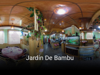 Jardin De Bambu reserva de mesa