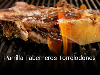 Parrilla Taberneros Torrelodones reserva de mesa