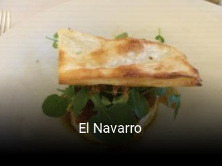 Reserve ahora una mesa en El Navarro