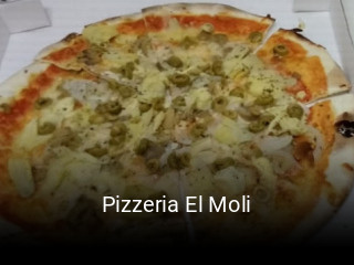 Reserve ahora una mesa en Pizzeria El Moli