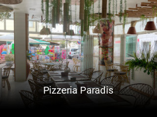 Reserve ahora una mesa en Pizzeria Paradis