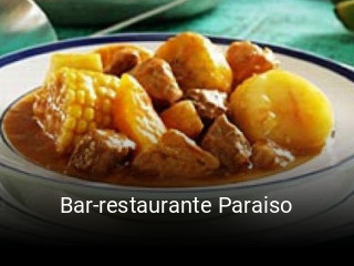 Bar-restaurante Paraiso reservar mesa