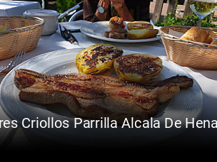 Aires Criollos Parrilla Alcala De Henares reserva de mesa