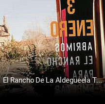 Reserve ahora una mesa en El Rancho De La Aldegueela Torrecaballeros