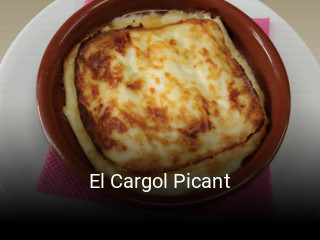 El Cargol Picant reserva de mesa
