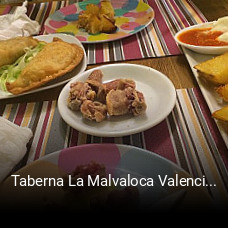 Reserve ahora una mesa en Taberna La Malvaloca Valencia