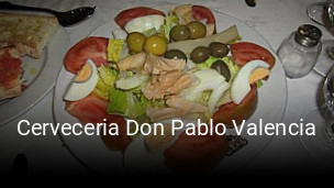Reserve ahora una mesa en Cerveceria Don Pablo Valencia