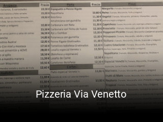Pizzeria Via Venetto reserva de mesa