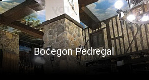 Bodegon Pedregal reservar en línea