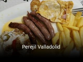 Perejil Valladolid reserva de mesa