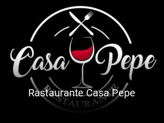 Rastaurante Casa Pepe reservar mesa