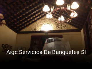 Reserve ahora una mesa en Aigc Servicios De Banquetes Sl