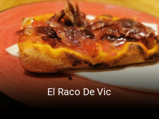 Reserve ahora una mesa en El Raco De Vic