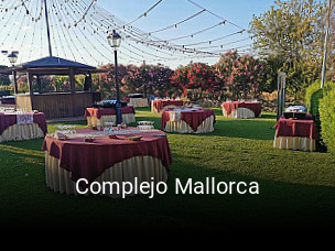 Complejo Mallorca reservar mesa