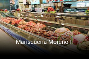 Marisqueria Moreno Ii reserva de mesa