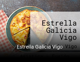 Estrella Galicia Vigo reserva de mesa