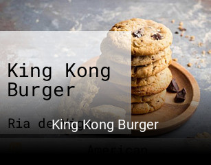 King Kong Burger reservar mesa