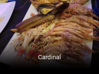 Cardinal reservar mesa