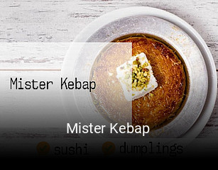 Reserve ahora una mesa en Mister Kebap
