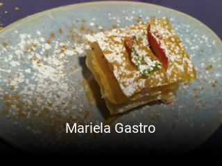 Mariela Gastro reserva de mesa