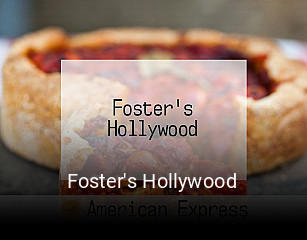 Reserve ahora una mesa en Foster's Hollywood