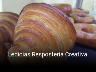 Reserve ahora una mesa en Ledicias Resposteria Creativa