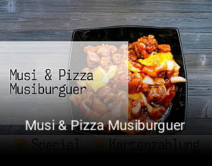 Reserve ahora una mesa en Musi & Pizza Musiburguer
