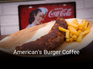 American's Burger Coffee reserva