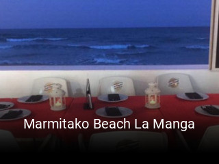 Reserve ahora una mesa en Marmitako Beach La Manga