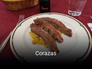 Reserve ahora una mesa en Corazas
