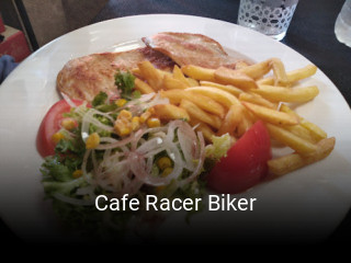 Cafe Racer Biker reservar mesa