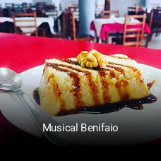 Musical Benifaio reservar mesa