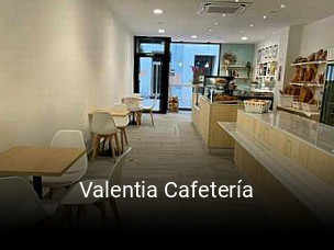 Valentia Cafetería reservar en línea