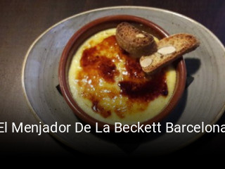 El Menjador De La Beckett Barcelona reserva de mesa