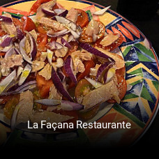 Reserve ahora una mesa en La Façana Restaurante