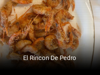 Reserve ahora una mesa en El Rincon De Pedro