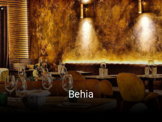 Behia reservar en línea