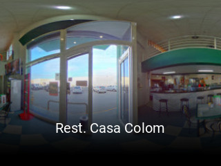 Rest. Casa Colom reserva