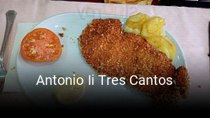 Antonio Ii Tres Cantos reserva de mesa