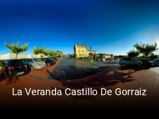 Reserve ahora una mesa en La Veranda Castillo De Gorraiz