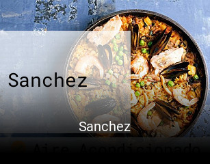 Sanchez reservar en línea