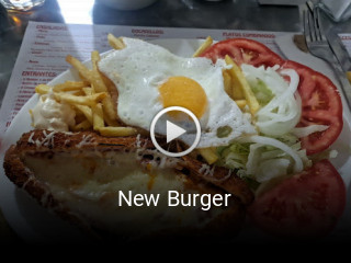 New Burger reservar en línea