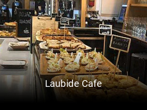 Laubide Cafe reservar mesa