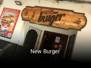 New Burger reserva de mesa