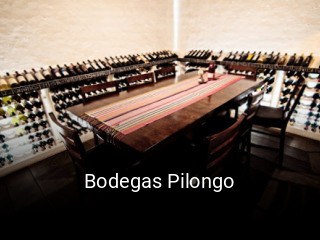 Reserve ahora una mesa en Bodegas Pilongo
