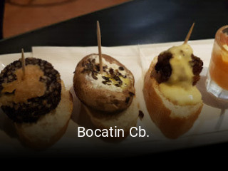 Bocatin Cb. reserva de mesa