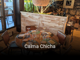 Calma Chicha reservar mesa
